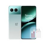 OnePlus Nord 4 5G 12GB RAM 256GB Smartphone with 50 MP Camera + OIS, 6.74" 120 Hz AMOLED Display, 5500 mAh, 100W Fast Charge, Oasis Green